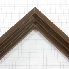 This medium depth floater frame features a 7/8 " depth. The frame comes in a Espresso for a modern and classic finish.