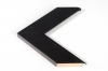 2 inch Flat Black Fabric liner