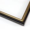 7/8 " deep Black & Gold